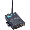 2-port RS-232/422/485 wireless device server with 802.11a/b/g WLAN (includes US/Euro/Japan bands), antenna, 0 to 55°C operating temperature, includes power adapter MOXA